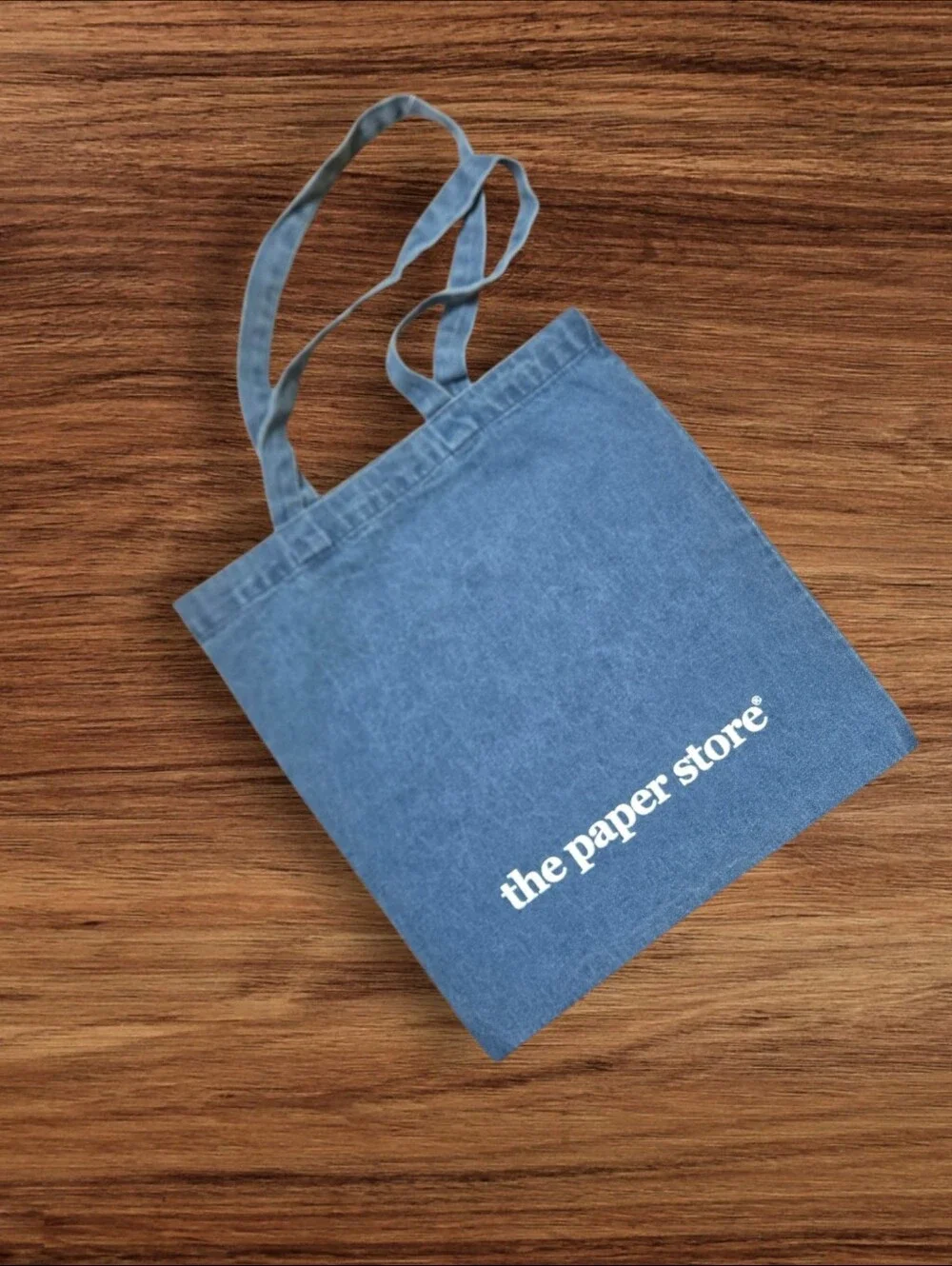 The Paper Store Blue Jean Babe Tote Book Bag NWT
